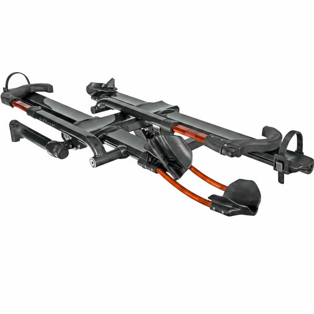 Kuat NV 2.0 Hitch Mounted Bike Rack 2 Bikes 1-1/4" Gun Metal Grey