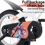 18" Sporty Kids Bike with Training Wheels and Stand Adjustable Saddle | Aged 5-10 Years (Tall Height 39-49")