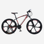 Cross-Country 24"/26" Bike with Shock-Absorbing Spring Fork and Carbon Frame
