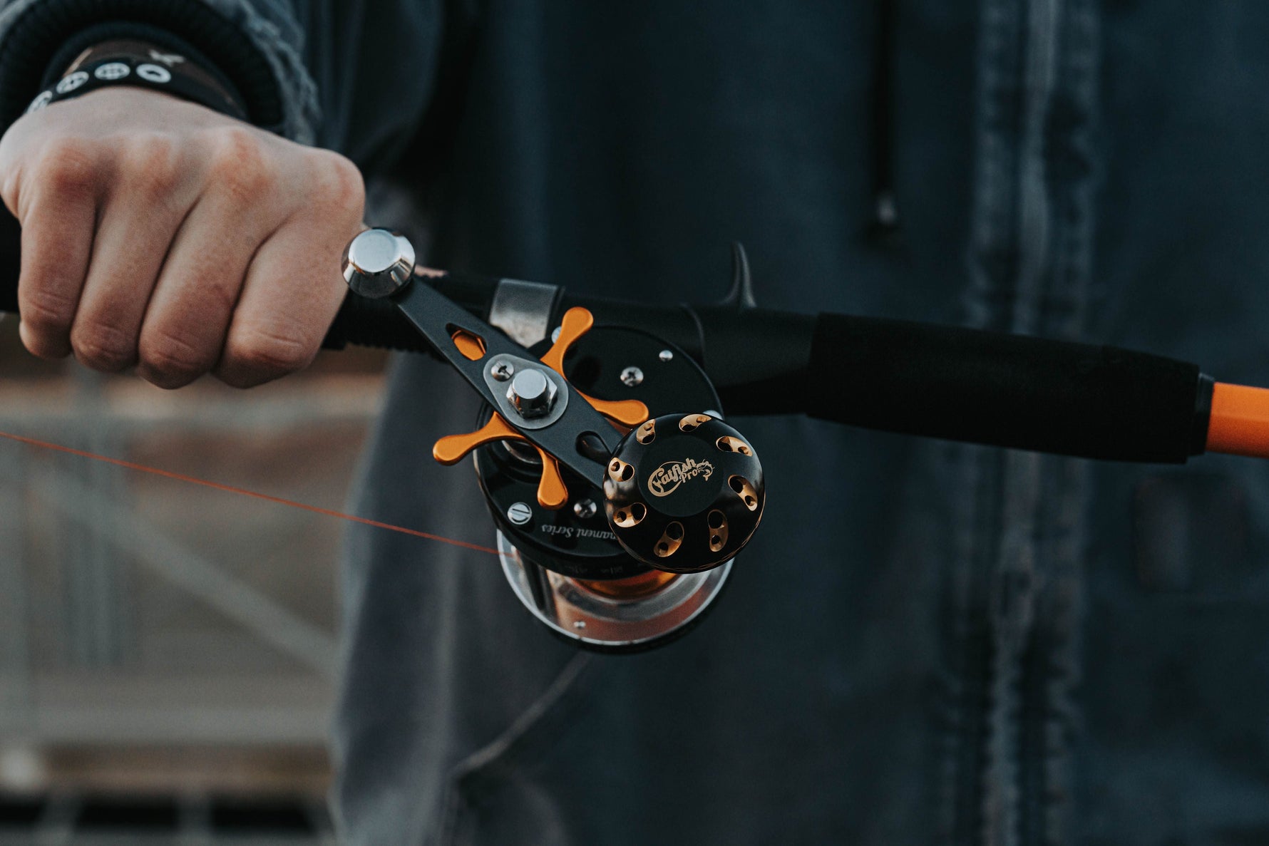 Catfish Pro Power Handle Gold