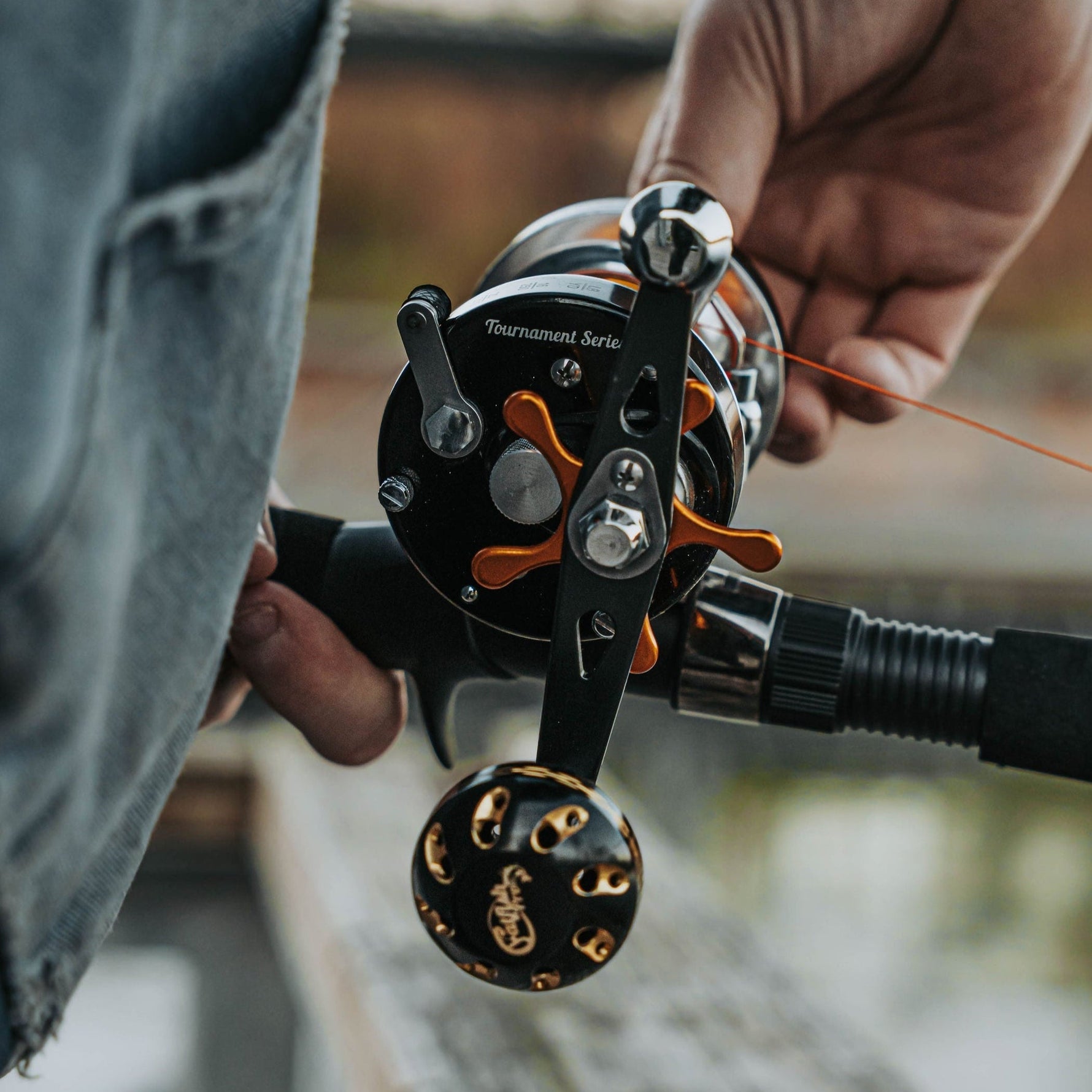 Catfish Pro Power Handle Gold