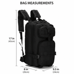 XGear Tactical Small 30L Tactical Backpack Survival Bag