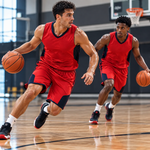 Basketball Jersey Tank & Shorts Set