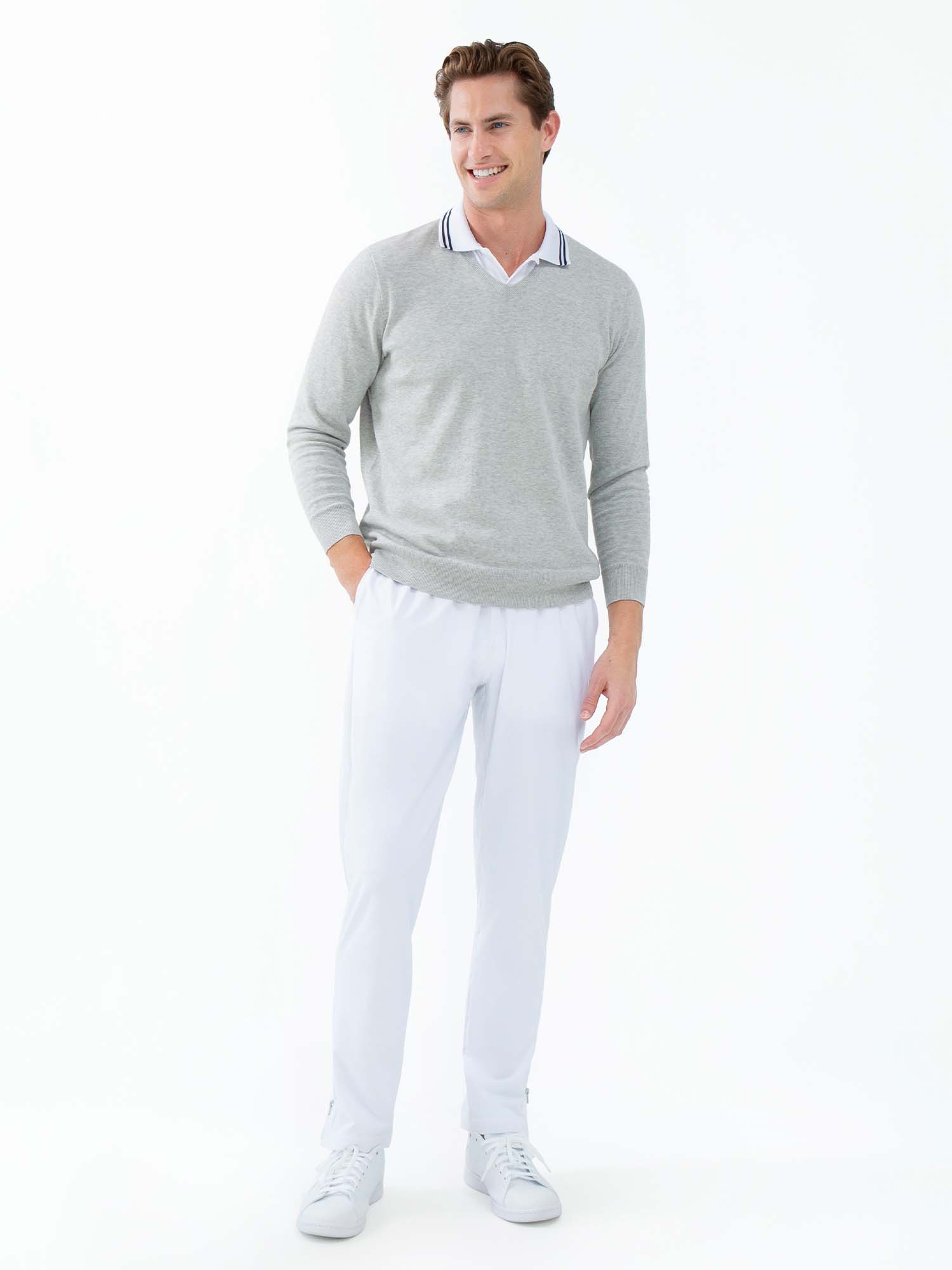 Classic Performance Men's Tennis Pant | White
