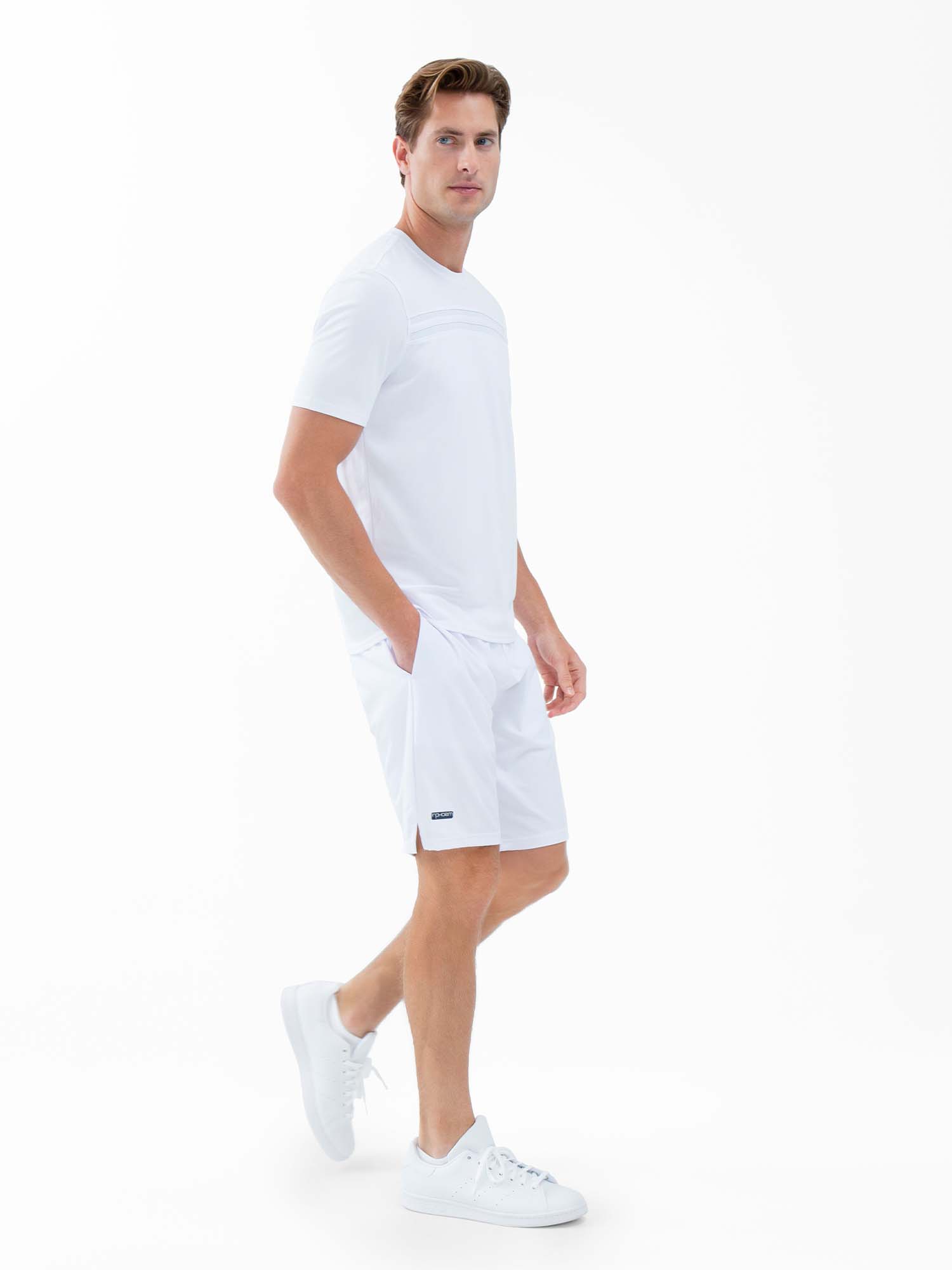 Classic Performance Men's Tennis Short | White