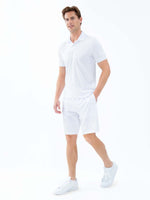 Classic Performance Men's Tennis Short | White