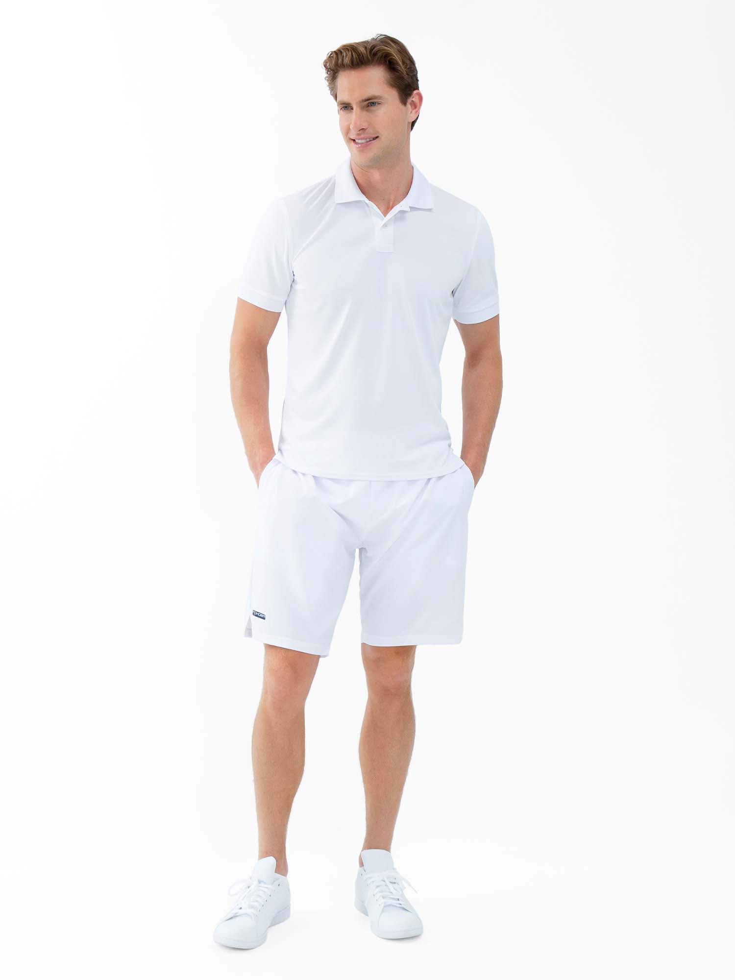 Classic Performance Men's Tennis Short | White