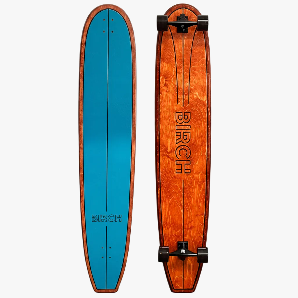 BIRCH 60" LOG Longboard Cruiser Skateboard | Complete Setup or Deck Only