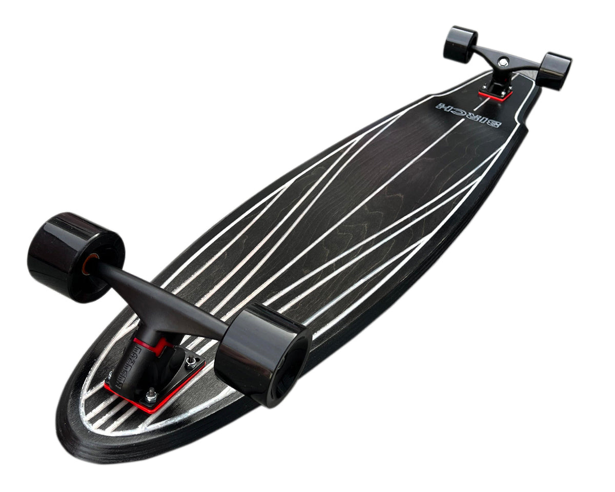 BIRCH 57" SHAKER Longboard Cruiser Skateboard | Complete Setup or Deck Only