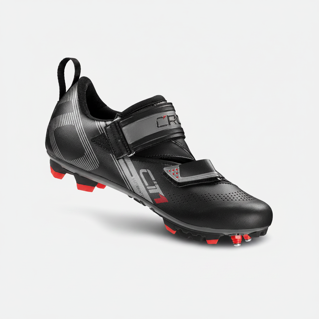 CRONO CT1 MTB OffRoad Triathlon Cycling Shoes | Black