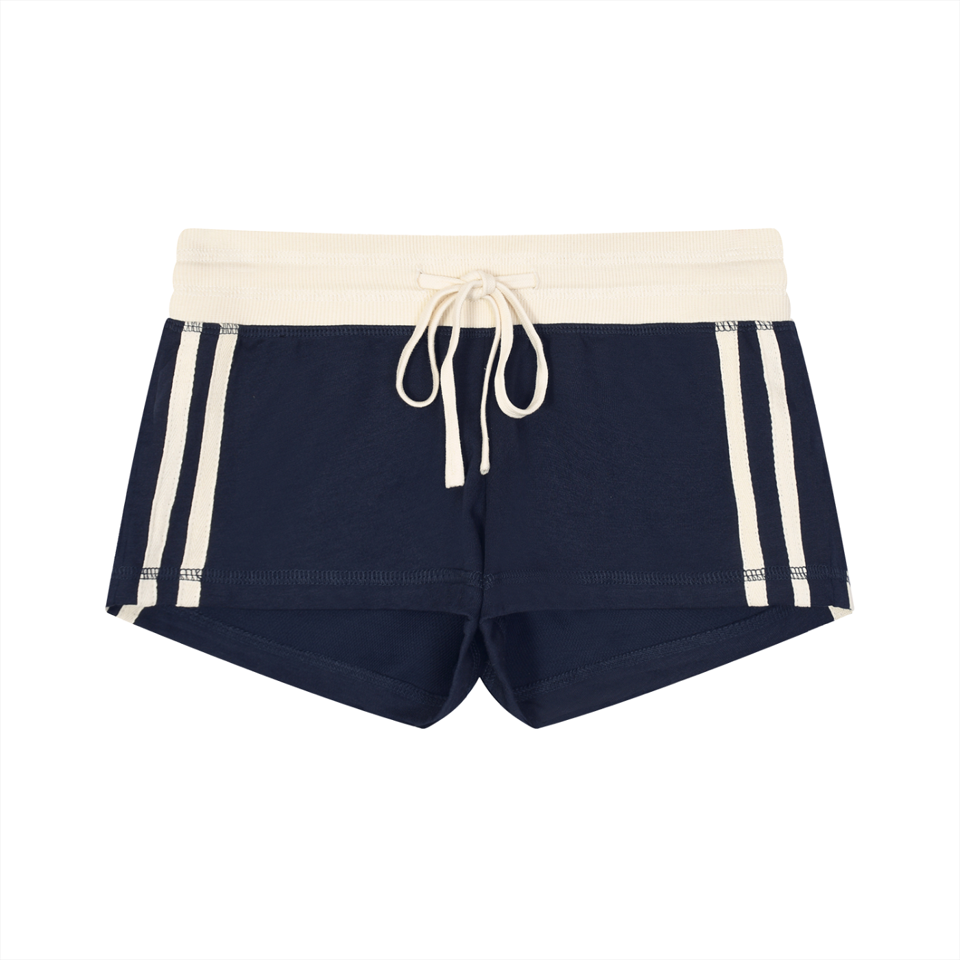 Loki & Ivy Women's Contrast Stripe Track Shorts