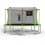 Kids Outdoor Trampoline 14' with Enclosure Net