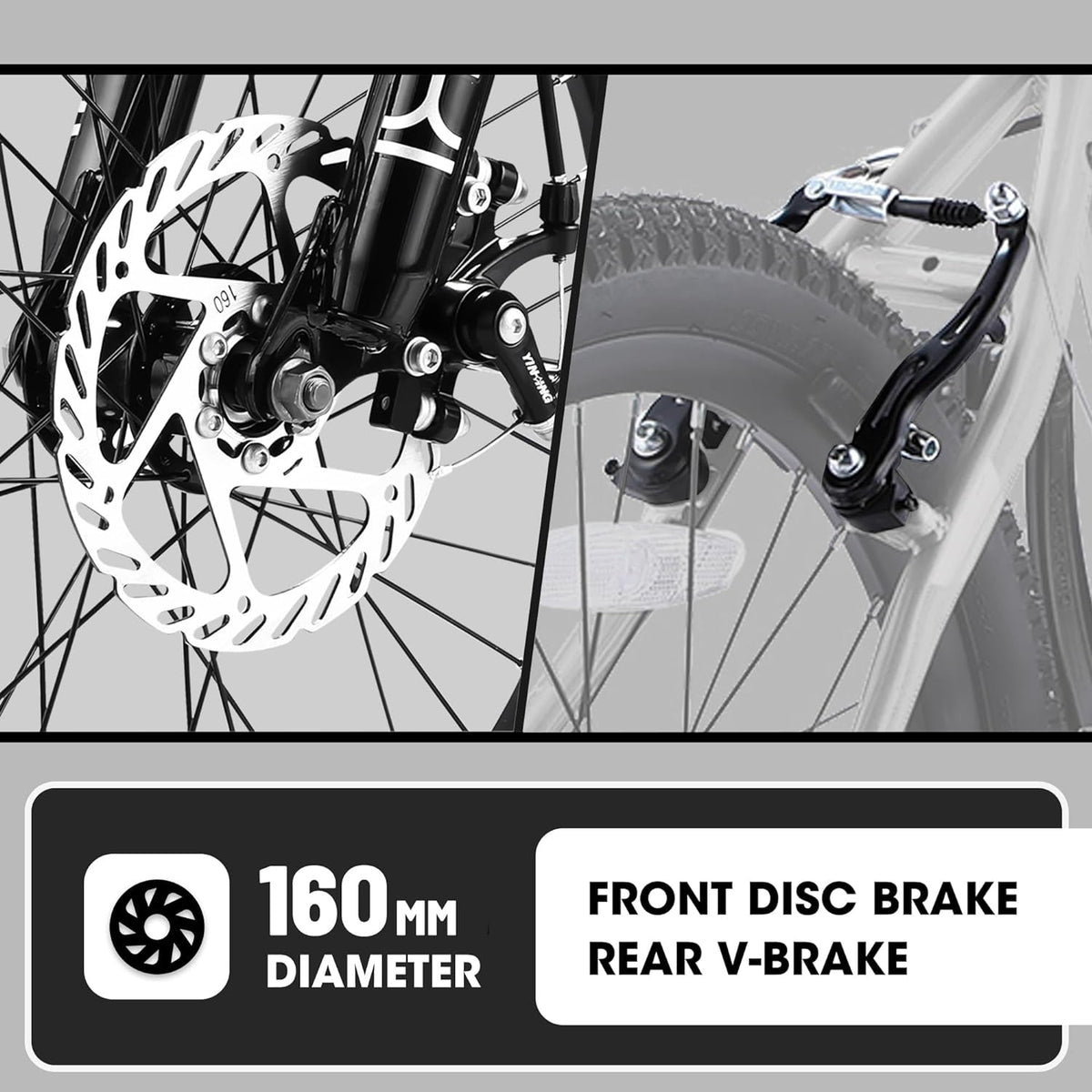 Kids Mountain Bike 20” | 7-Speed with Front Suspension