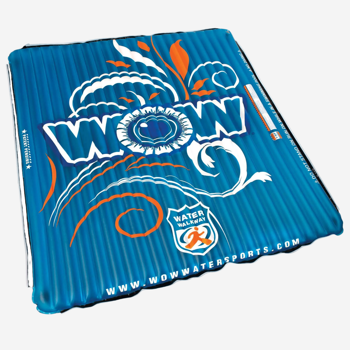 WOW Watersports Water Walkway 6 x 6 Inflatable Walkway with Zippers