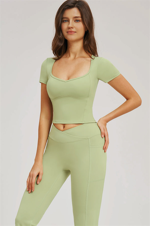 The Sizzle T-Shirt Flared Leggings | 2-Piece Set