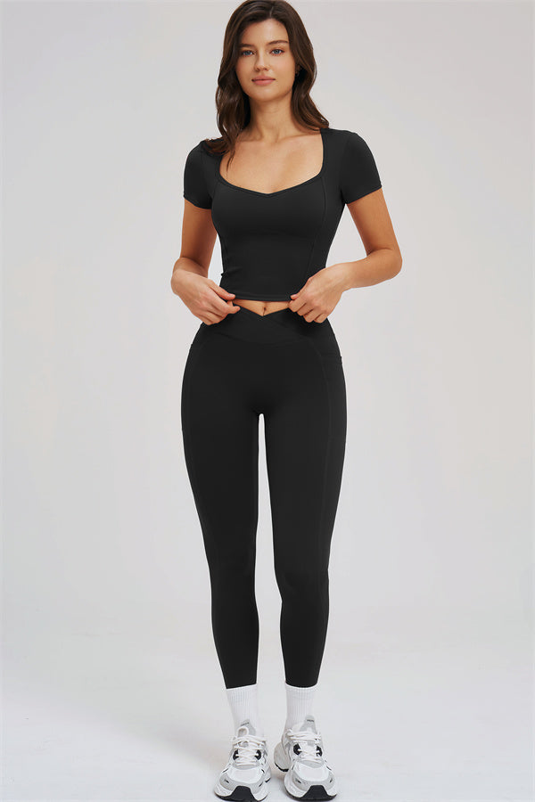 The Sizzle T-Shirt Leggings | 2-Piece Set
