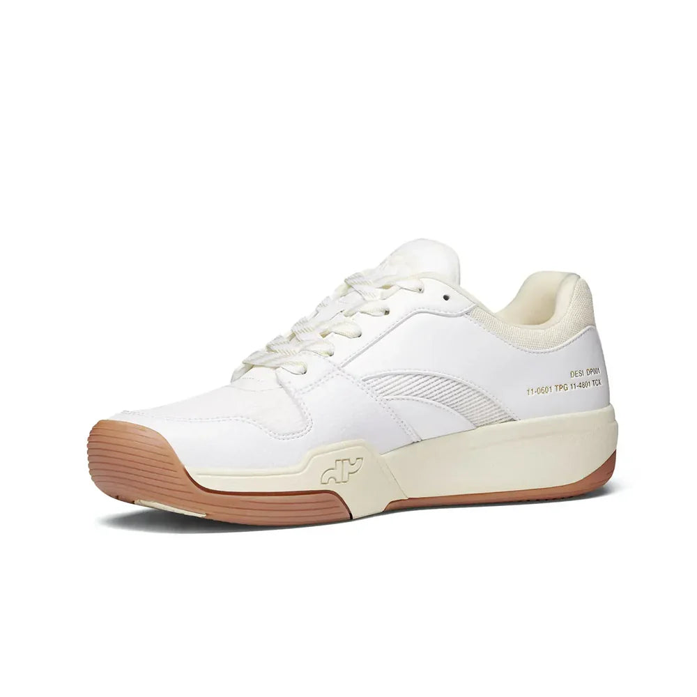 DAPS DESI Low White/Cream Women’s Pickleball Shoes