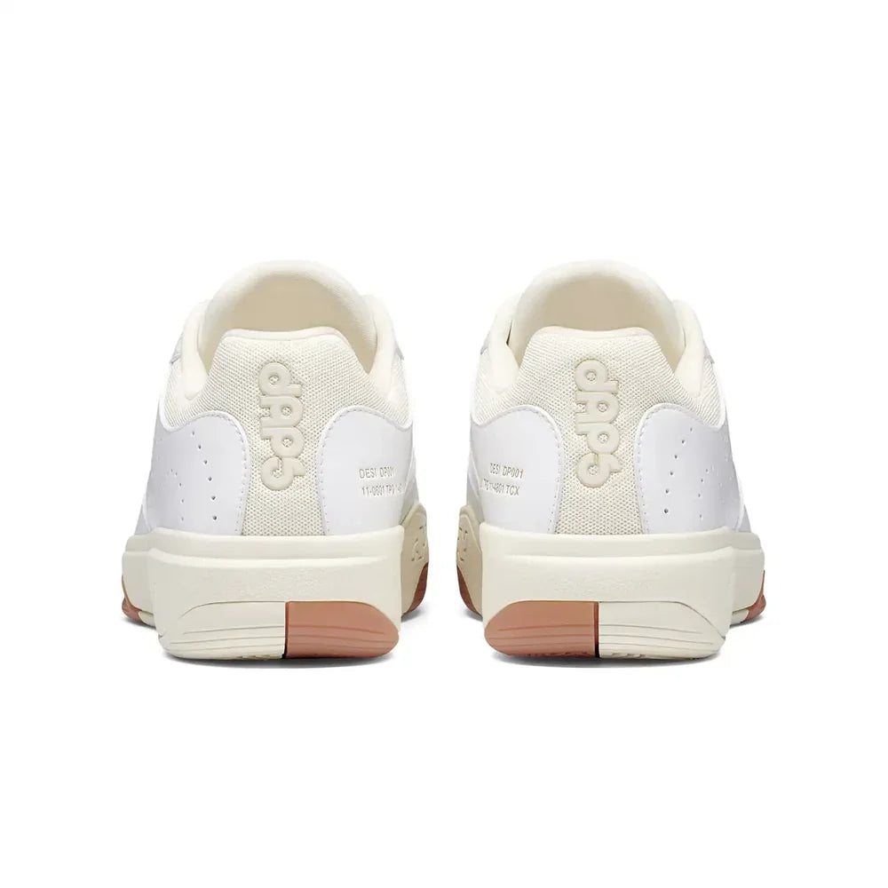 DAPS DESI Low White/Cream Women’s Pickleball Shoes
