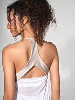 Devon Tennis & Athleisure Dress | White/Silver Sand