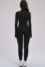The Kinetic Zip Jacket Sports Bra Leggings | 3-Piece Set