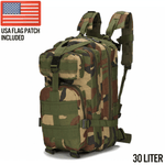 XGear Tactical Small 30L Tactical Backpack Survival Bag