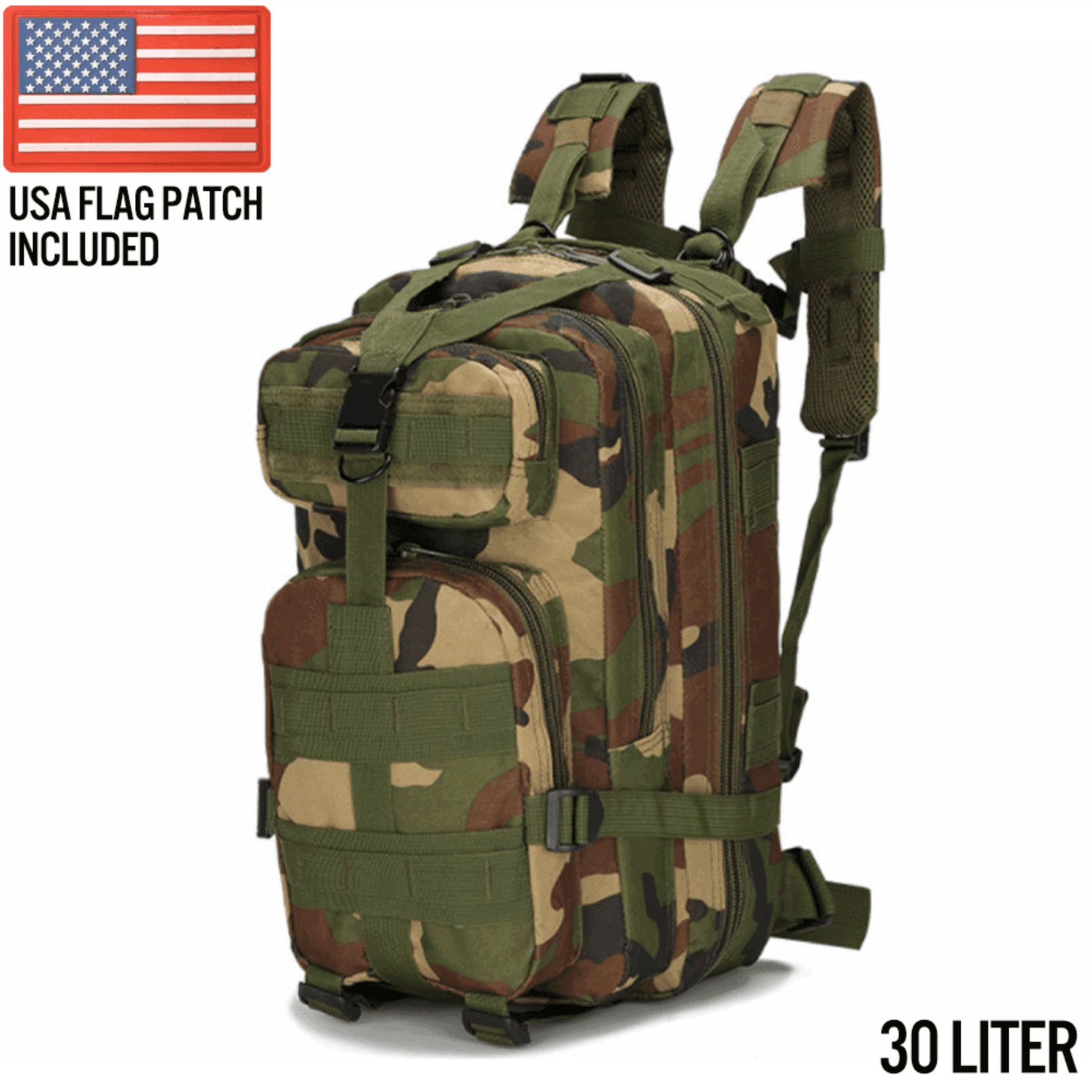 XGear Tactical Small 30L Tactical Backpack Survival Bag