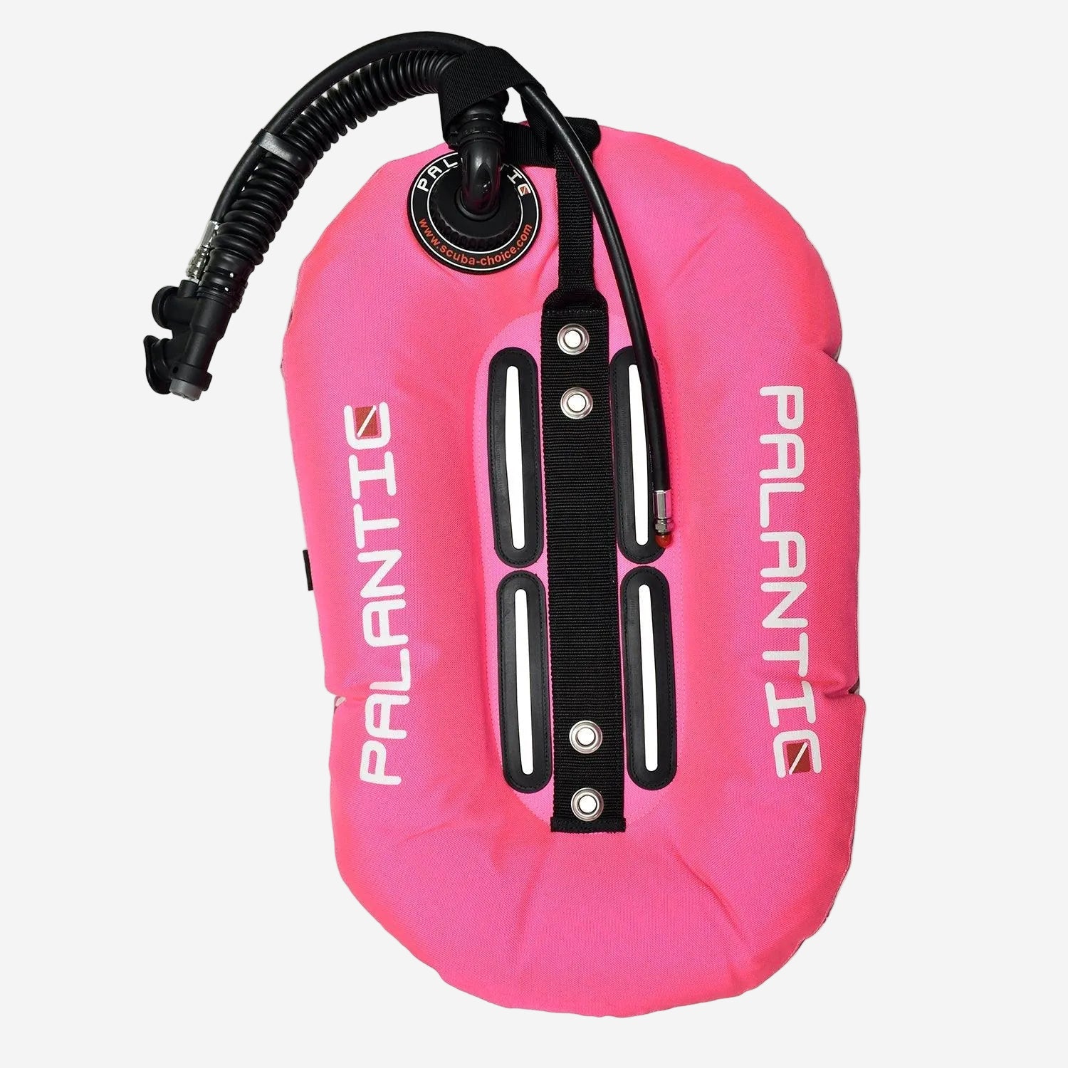 Palantic Neptune Pro Diving Donut Wing Single Tank 30l LBS | Pink w/ Black Accent