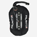 Palantic Neptune Pro Diving Donut Wing Single Tank 30lbs | Black w/ Orange Accent