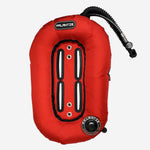 Palantic Neptune Pro Diving Donut Wing Single Tank 30 LBS | Red w/ Black Accent