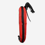 Palantic Neptune Pro Diving Donut Wing Single Tank 30 LBS | Red w/ Black Accent