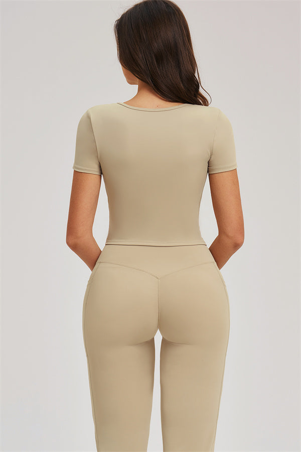 The Sizzle T-Shirt Flared Leggings | 2-Piece Set