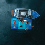 WOW Watersports 10'x8'x6" Drop Stitch Vacation Station Dock with Handles
