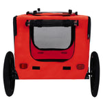 Pet Bike Trailer with Foldable Steel Frame | Small & Medium Pets