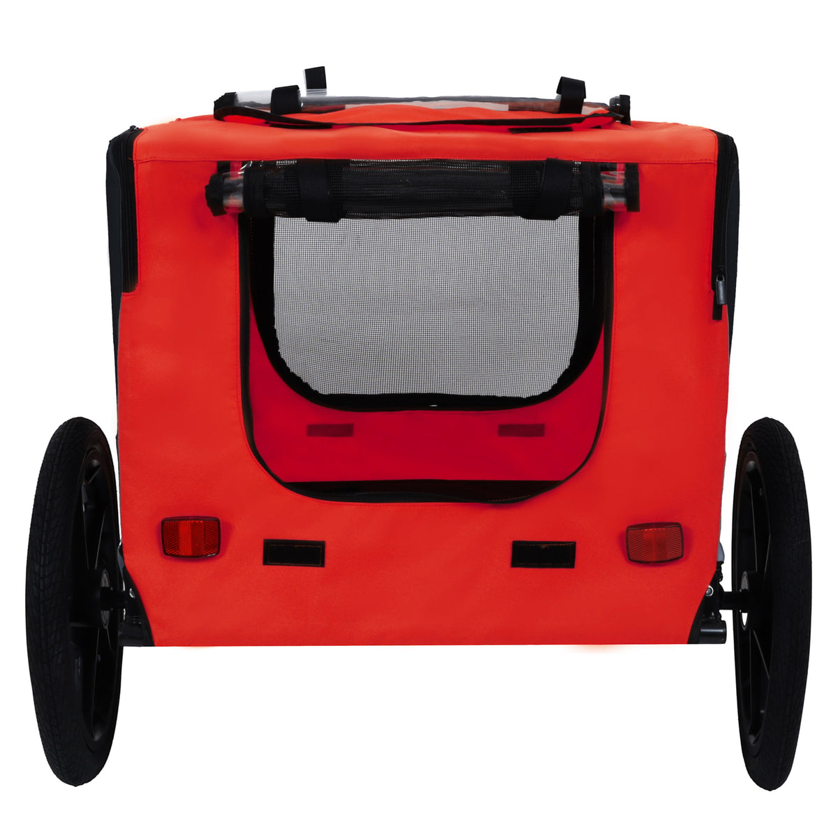 Pet Bike Trailer with Foldable Steel Frame | Small & Medium Pets