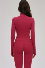 The Kinetic Zip Jacket Sports Bra Leggings | 3-Piece Set