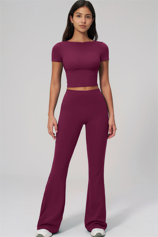 The Rapture T-Shirt Flared Leggings 2-Piece Set
