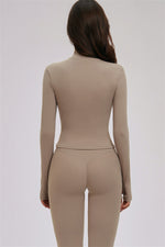 The Kinetic Zip Jacket Sports Bra Leggings | 3-Piece Set