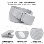 XGear Tactical Adjustable Nylon Belt with Plastic Buckle