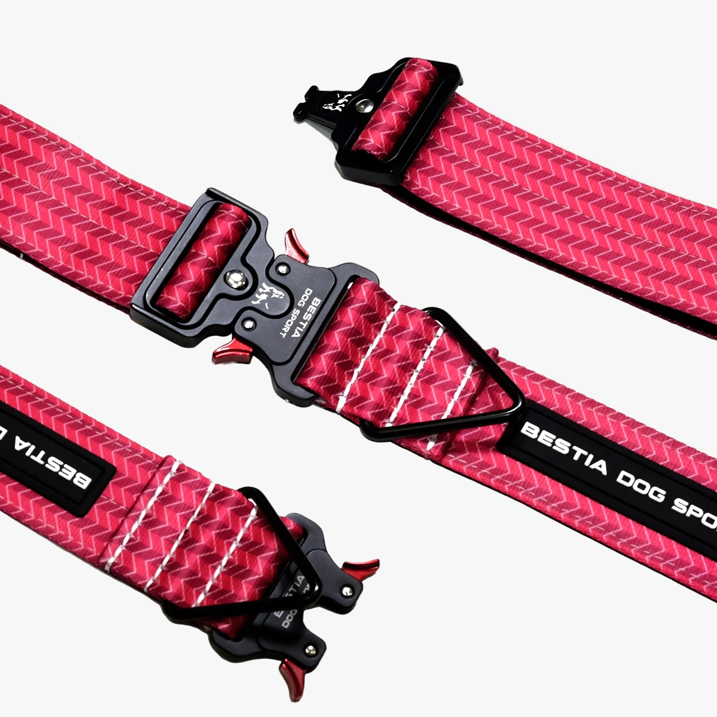 Bestia Dog Sport GripPro Print Collar | Pink