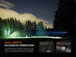Fenix PD36R V2 Compact Rechargeable Tactical Flashlight | 1700 Lumens