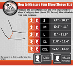 5mm Elbow Sleeves | Neoprene Professional Grade!