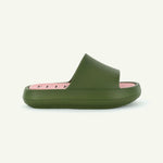 St. Tropez Platform Slide | Olive