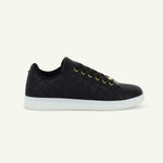 Voltaire Quilted Court Shoe | Black