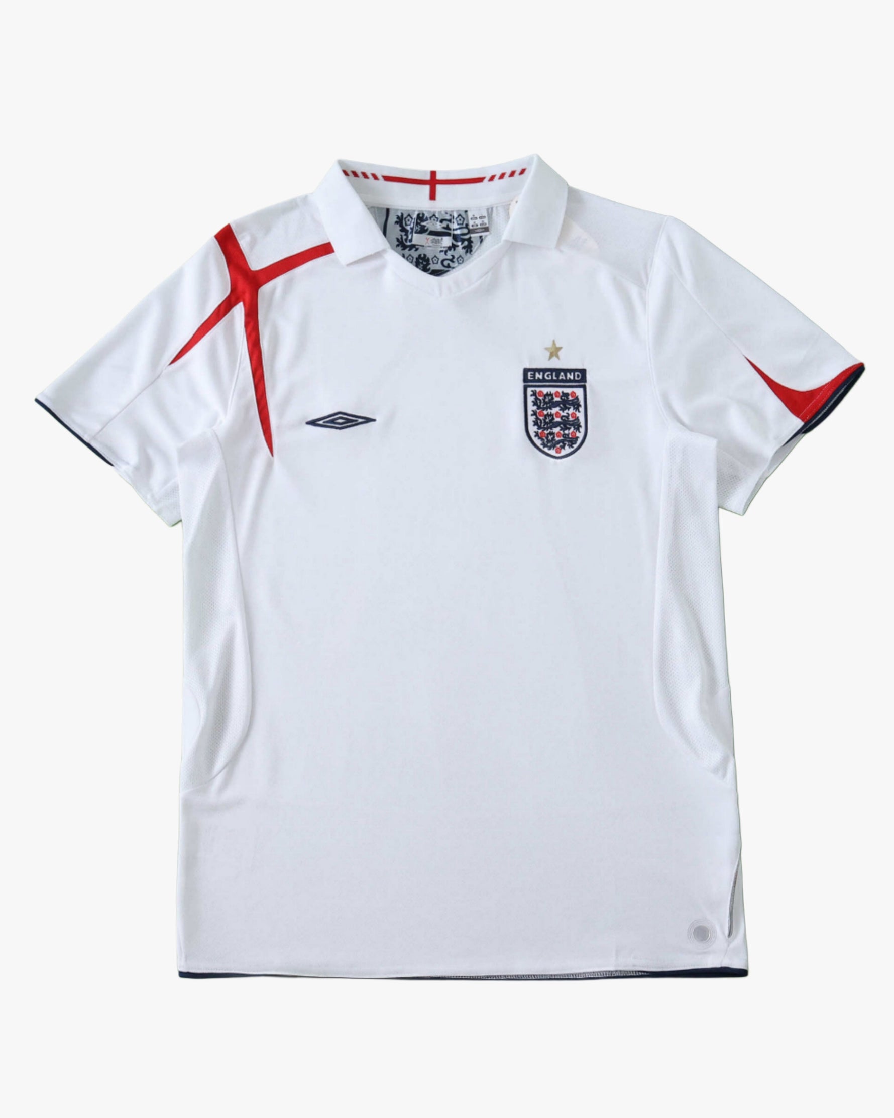 ENGLAND 2006/07 Retro Home Soccer Jersey