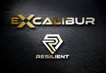 Excalibur Fastpitch Batting Gloves | Black and Gold
