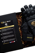 Excalibur Fastpitch Batting Gloves | Black and Gold