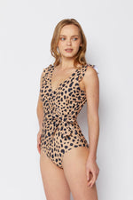 One-Piece Swimsuit | F1802-Leopard