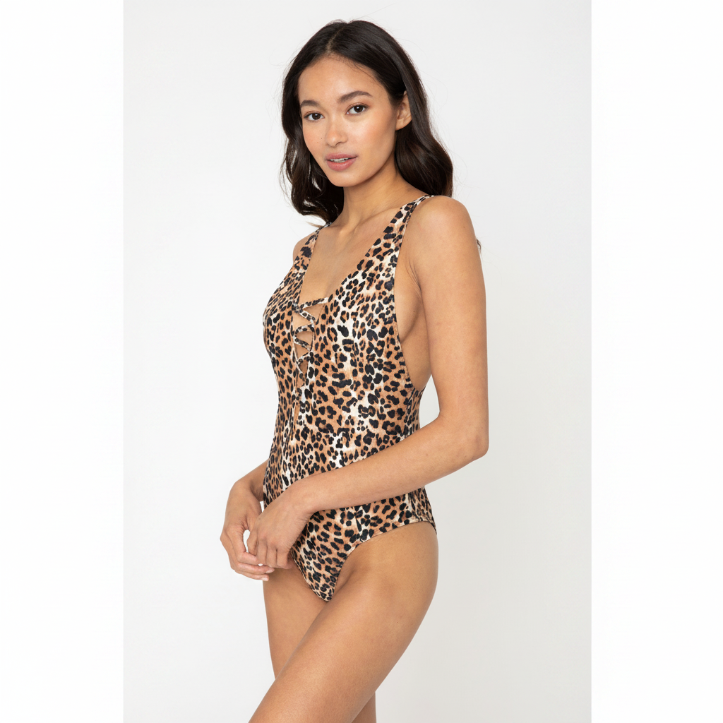 One-Piece Swimsuit Cheetah | F1808