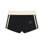 Loki & Ivy Women's Contrast Stripe Track Shorts