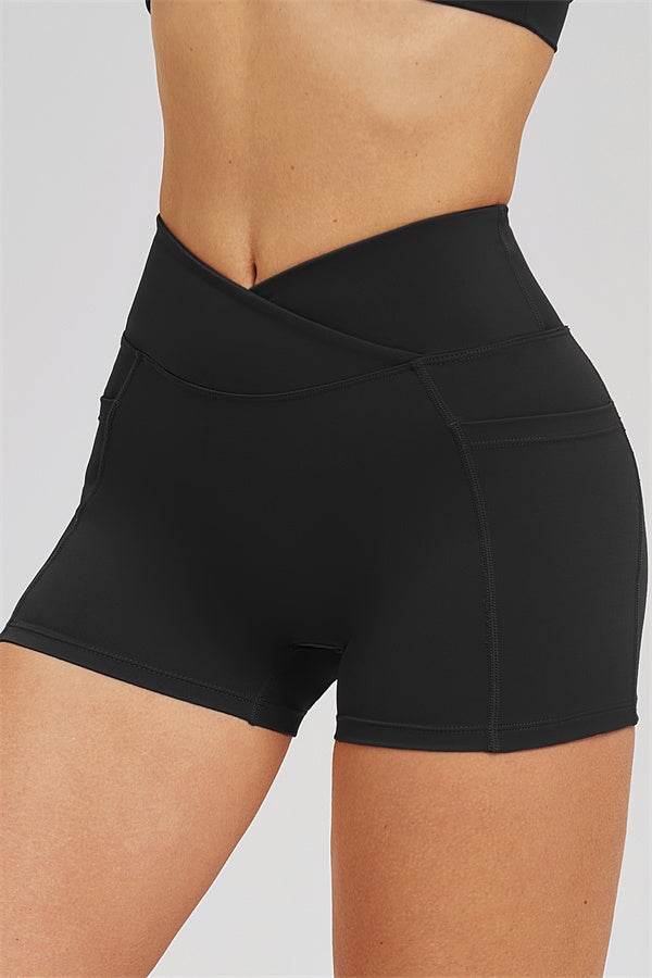 The Sizzle Zip Jacket Sports Bra Shorts | 3-Piece Set